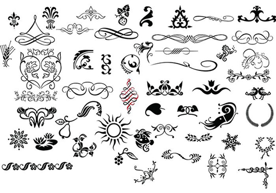 Ornaments and Flourishes