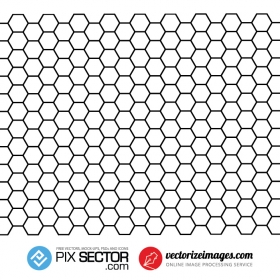 Free vector honeycomb pattern hexagon 
