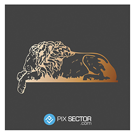 Free vector lion king illustration
