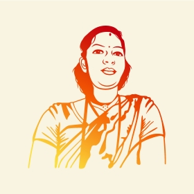 Indian woman vector free