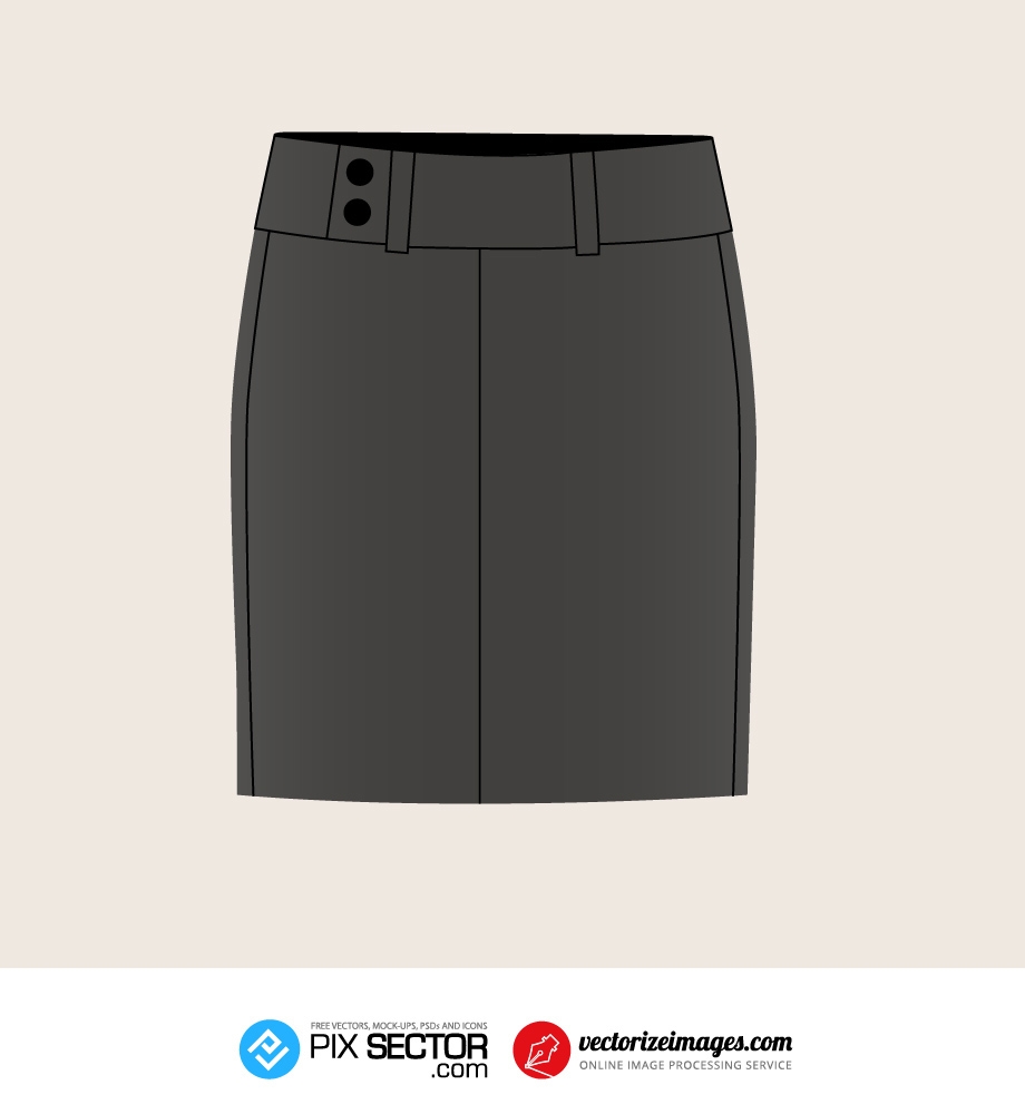 Free vector skirt