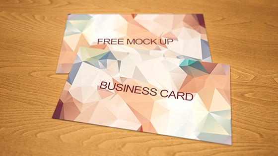 Free business card mockup psd download