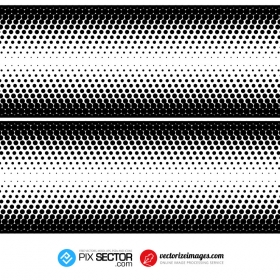 Halftone pattern leaning free vector