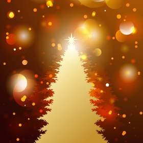 Christmas tree iphone wallpaper