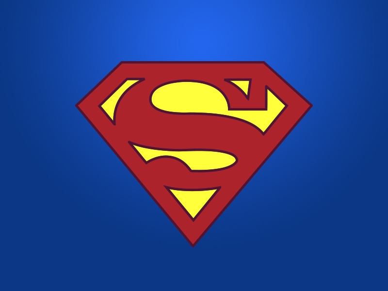 Superman vector logo