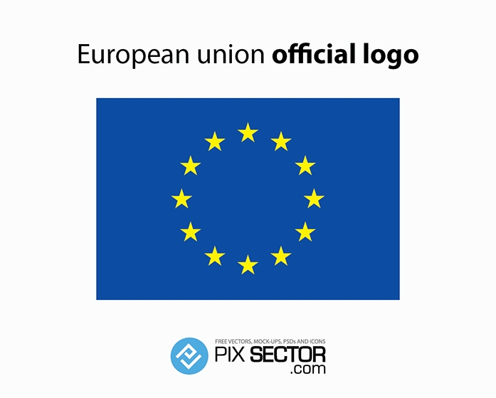 European union official vector logo