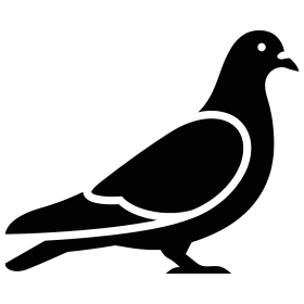 Free pigeon icon vector png