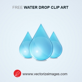 Free water drop clip art