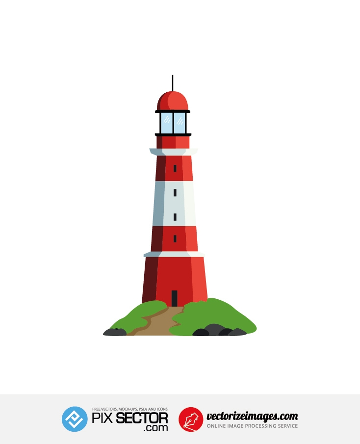 Free vector lighthouse