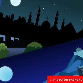 City vector backgrounds