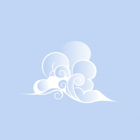 White cloud vector free