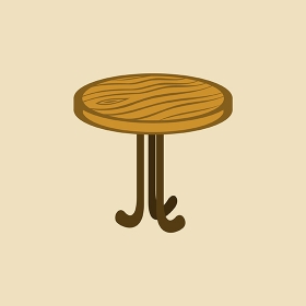 Free vector wood table