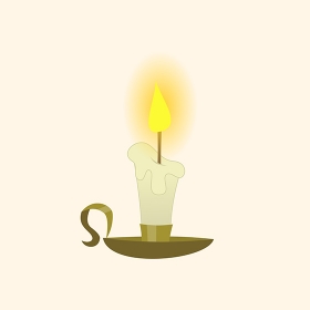 Free vector candlestick