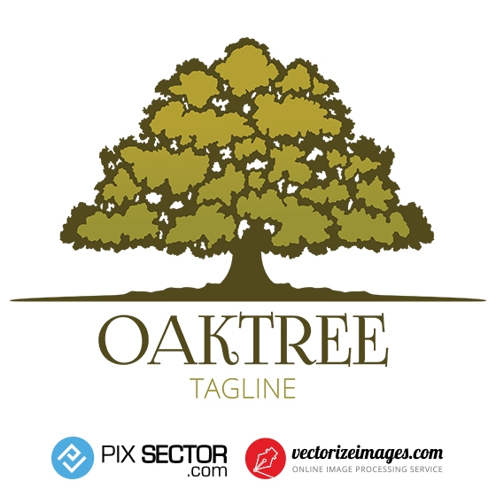 Free Vector Tree Logo