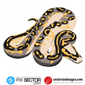 Free vector snake 
