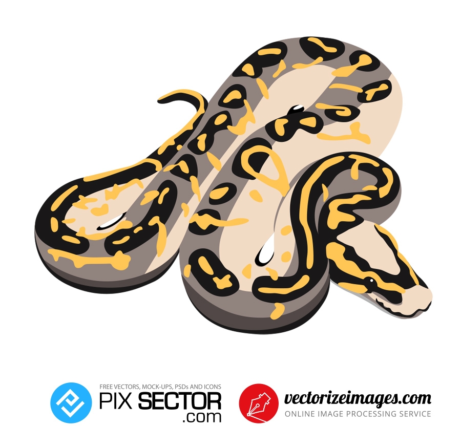 Free vector snake 