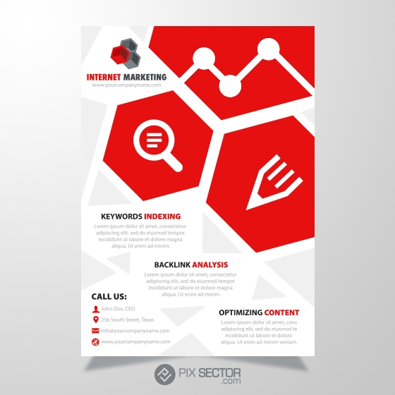 Free SEO flyer template