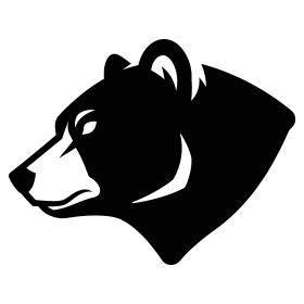 Free bear head icon vector png