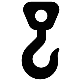 Free hook icon vector png