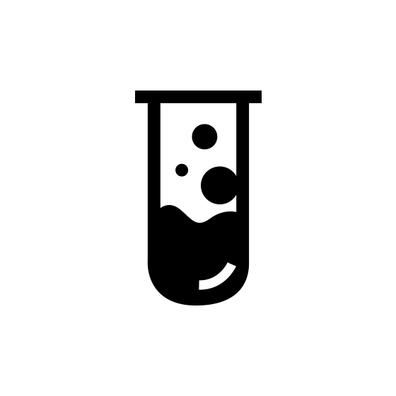 Chemical Bottle Icon Png Vector