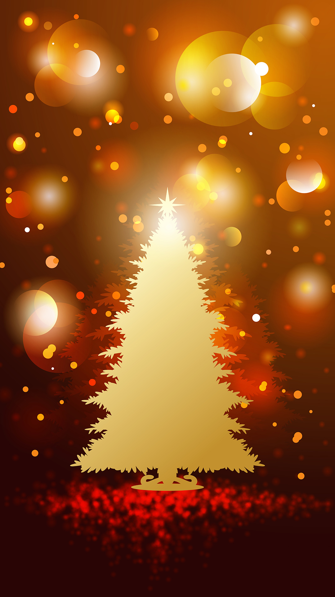 Christmas Tree Iphone Wallpaper