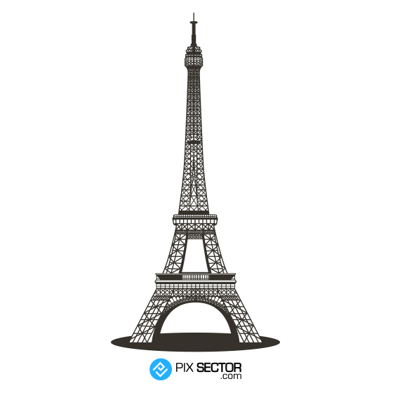 Eiffel Tower Vector Art
