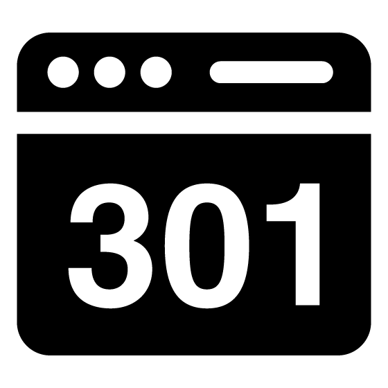 Free 301 Redirect Icon Vector Png