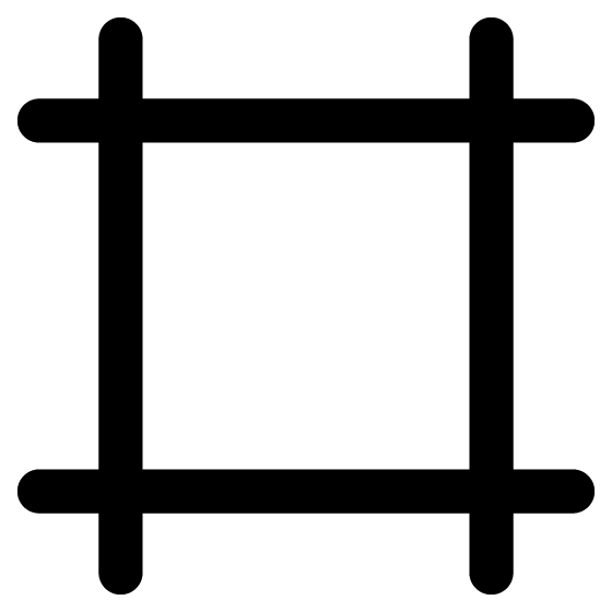 Free Black Frame Icon Vector Png Cad