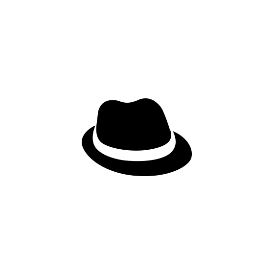 Free Black Hat Icon Png Vector