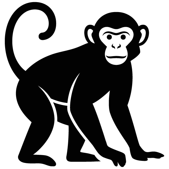 Free Monkey Icon Vector Png