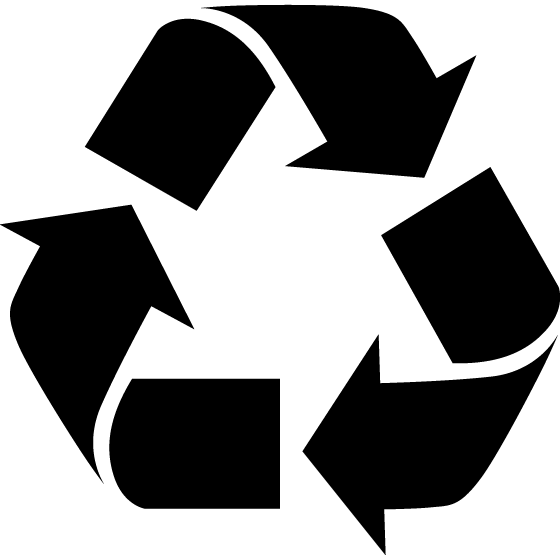 Free Recycling Symbol Icon Vector Png Cad