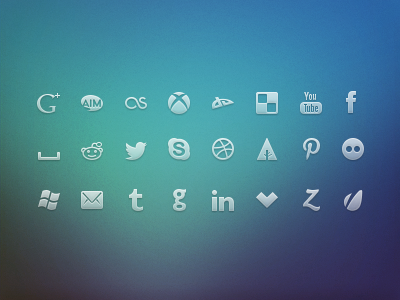 Free Social Media Mini Icons