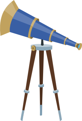 Free Vector Telescope