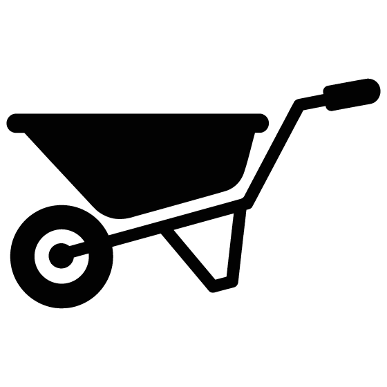 Free Wheelbarrow Icon Vector Png