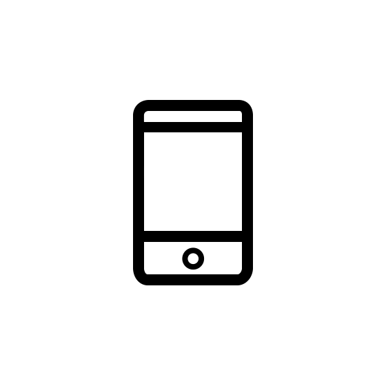 Mobile Outline Icon Png Vector