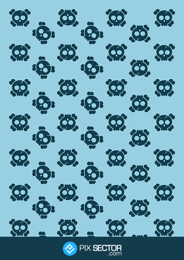 Skull Vector Pattern