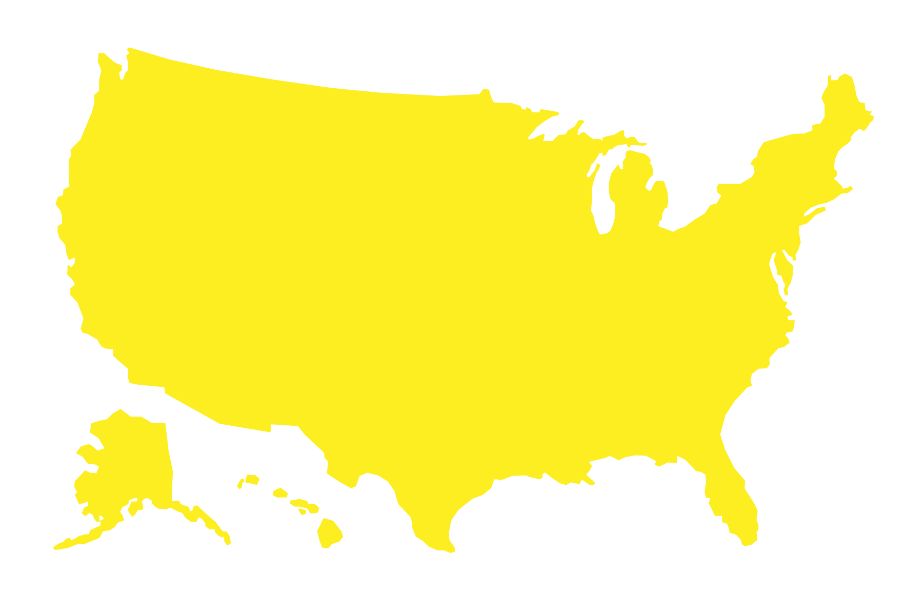Usa Canada Mexico Vector Maps